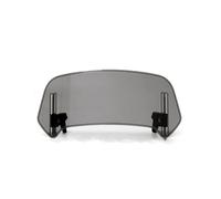 Compatible With Kymco For Agility 125 For Downtown 2017 Motorcycle Windshield Extension Adjustable Spoiler Clamp-On Windscreen Deflector Front Windshield Deflectors