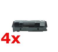 Compatible with Kyocera FS-1010 N Toner Set Black - TK-17 XXL / 370PT5KW - For approx. 4 x 12.000 Pages (5% Coverage)
