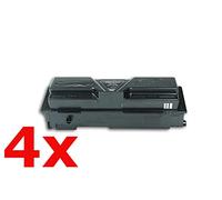Compatible with Kyocera FS-1128 MFP Toner Set Black - TK-130 XXL / 1T02H20EU0 - for Approx. 4 x 14.000 Pages (5% Coverage)