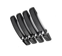 Compatible with Land for Rover for Freelander 2 2010-2015 Glossy Black with for Smart Key Hole Exterior Door Handle Cover Trim Exterior Handle Cover