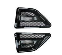 Compatible With Land For Rover For Freelander 2 LR2 2008-2015 Car Front Hood Grille Side Air For Wing Cover Trim Car Bonnet Vents(Black)