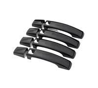 Compatible with Land for Rover for Range 2007-2013 Glossy Black with for Smart Key Hole Exterior Door Handle Cover Trim Car Parts Exterior Handle Cover