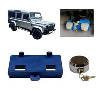 Compatible with Land Rover Discovery [1999-2015] Pedal Lock Box Anti-Theft Security for Brake and Clutch Pedals (RHD)