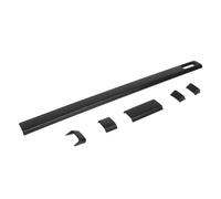 Compatible With Land Rover Range Sports Vogue 2023+ ABS Carbon Fiber Car Instrument Typhoon Exit Side Trim Sticker Accessories(Matte black)