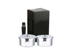 Compatible With Lavazza，EP-950 Machine Espresso Point Cup,Reusable Coffee Capsule Stainless Steel Refillable Filter Pod(Right)