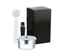 Compatible With Lavazza，EP-950 Machine Espresso Point Cup,Reusable Coffee Capsule Stainless Steel Refillable Filter Pod(Dirt Water Tank)