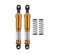 Compatible With LCG For SCX10 For TRX4 For Gamde 1/10 RC Car Parts Crawler Aluminum Big Bore Shocks 75mm Oil Damper Rc car shock absorber(Yellow,105mm)