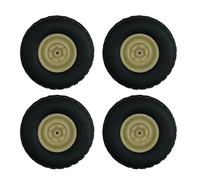 Compatible With LDRC For LD-P06 For Unimog 1/12 RC Truck Car Spare Parts Spare Replacement Accessories 4Pcs Wheel Tire Tyre RC Spare Part