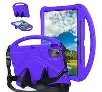 Compatible with Lenovo Idea Tab Plus 12.1 Inch 2025 TB-365FC Case for Kids - Durable Lightweight EVA Shockproof Protective Handle Stand Cover (Purple)
