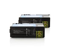 Compatible with Lexmark Interpret S 415 Ink Cartridges Set Black - No.150 XL / 14N1813E - Inhalt: 2 x 29 ml