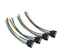 Compatible With Lexus For Hs250h 2010-2012 Ignition Coil Connector Harness Plug Waterproof Electrical Assembly Replacement Spare Parts(4 Pieces)