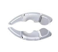 Compatible with Lexus for RC 300 350 2015-2020 Aluminum Alloy Larger Paddle Shifter Extensionss Car Gear Shifter Accessories Vehicle Paddle Shifters(Silver)