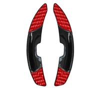 Compatible with Lexus for UX 2019 2020 2021 2022 2023 2024; for Lm 2024 2025; Car Gear Shift Paddles Steering Wheel Shift Paddle Extension Gear Shift Paddle(Carbon Fiber Red)