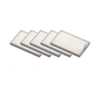 Compatible With LIECTROUX C30B / XR500 / E30 / Proscenic 800T 820S Main Side Brush Mop Cloth Hepa Filter Spare Part Vacuum Cleaner Accessory (Color : 5 Filters)