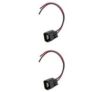 Compatible With Lincoln For Aviator 2004-2005 Cam Crankshaft Position Sensor Ignition Coil Connector Waterproof Female Connector Repair Ignition Connector(2PCS)