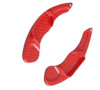Compatible with Lincoln for MKC MKX Shifter Extensions Paddle Shifters Steering Wheel Rear Shift Auto Accessories Shift Paddles(Carbon Red)