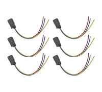 Compatible With Lincoln For Mkt 2013-2016 6 Pcs Ignition Coil Connector Harness Waterproof Harness Adapter Kit Assembly Ignition Connector