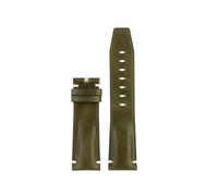 Compatible With Longines Classic Replica Pilot Collection L2.838 Watch Strap Cowhide Leather PIN Buckle Watchband 22 * 19mm Men Wrist Band(Green no buckle)