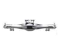 Compatible With Losi For Super For Baja For Rey 2.0 1/6 RC Car CNC 7075Aluminum Rear Axle Housing Upgrade Parts Accessories RC Front Rear Axle(Silver)