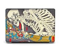 Compatible with MacBook Air 13 inch Art Case Skin, 2022, 2021, 2020-2018 Release A1932 with Touch ID Colorful Hard Shell with Keyboard Cover & Screen Protector (The Skeleton Specter by Kuniyoshi)