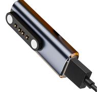 Compatible With Magnetic Charger - Aluminum Alloy, Size: About 3.3x1.3x1.5cm, Smartwatch Charger, Effective Charging | Effortless Carrying, Cable Contact Pin, Universal Compatible, For Smartw