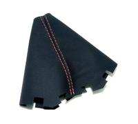 Compatible with Manual Shift Boot PVC Leather Red Stitch for Hyundai for Coupe 2010-2016 Center Floor Insert HYU-GEN 1016 Cover Solely, No Hardware Included