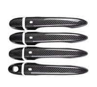 Compatible With Maserati For Levante 2016 2017 2018 Left Right Left Right Carbon Fiber Car Exterior Door Handle Cover