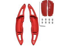 Compatible With Mazda 2/3 CX-5 CX-9 MX5 Axela 2014-2018 Car Steering Wheel Shift Paddles Extend DSG Gear Speed Stickers Accessory(Red)