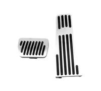 Compatible With Mazda 3 BP For CX30 CX50 CX60 MX30 2019 2020 2021 2022 2023 2024 Car Foot Rest Accelerator Brake Pedal Cover Accessories Interior Decoration(Silver,For AT 2pcs)