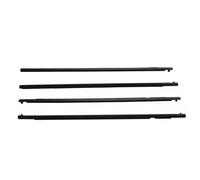 Compatible With Mazda 6 2004 2005 2006 2007 2008 2009 2010 2011 2012 4PCS Car Window Glass Sealed Strip Side Window Wheatherstrip Parts Automotive Window Seals