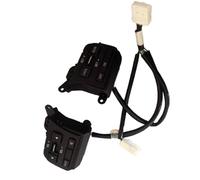 Compatible With Mazda For 2 Car Accessories Steering Wheel Switch Cruise Control Audio MID Button Wireless Remote Control OEM DF76664M0 Car Steering Wheel Button