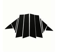 Compatible With Mazda For 3 For Axela BM BP 2013 2014 2015 2016 2017 2018 2019 2020 Car Window Pillar Trim Sticker Middle BC Column Sticker External Accessories Window Moldings
