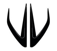 Compatible With Mazda MX-5 Miata ND 2016-2024 Car Front Bumper Spoiler Fog Lamp Cover Air Knife Splitter Body Kit(GLOSS BLACK)