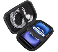 Compatible with MECHEN MP3 Player Case, Lamshaw Durable EVA Carrying Case, Shockproof & Lightweight Protective Cover Compatible for MECHEN X56 5" MP3 Player (Black)