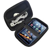 Compatible with MECHEN X52 MP3 Player Case, Lamshaw Durable EVA Carrying Case, Shockproof & Lightweight Protective Cover Compatible with MECHEN X52 5" MP3 Player (Black)