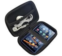 Compatible with MECHEN X52 MP3 Player Case, Lamshaw Durable EVA Carrying Case, Shockproof & Lightweight Protective Cover Compatible with MECHEN X52 5" MP3 Player (Black)
