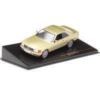 Compatible with Mercedes-Benz 560 Sec (C126) Beige Metallic 1:43 IXO Models CLC537N.22