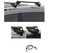 COMPATIBLE WITH Mercedes EQA (Rails) 5p (2021-On) ADJUSTABLE RACK BARS FOR CAR ROOF FROM 77 TO 115 CM BOTH RAIL BAR FOR BOTH AND LOW RAIL ATTACHED TO THE ROOF