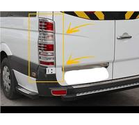 Compatible with MERCEDES SPRINTER W906 2006-2018 ABS CHROME Rear Bumper Reflector Brake Light Frame Tail Lamp Cover 2Pcs