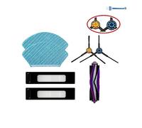 Compatible with Midea M7 Pro / M7 Accessories Replacements Midea M7 Pro Robot Vacuum Cleaner Spare Parts Roller Brush Filter Mop Cloth (Color : 1)