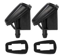 Compatible with Mini for Cooper R50 R52 R53 2001 2002 2003 2004 2005 2006 2007 2X Car Front Windshield Windscreen Washer Jet Nozzles Sprayer Windshield Wiper Nozzles