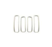 Compatible With Mini For JCW For Countryman U25 2024 2025 Car Air Conditioner Outlet Decorative Cover Car modification(Pepper white)