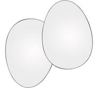 Compatible With Mini For R55 For Clubman 2007 2008 2009 2010 2011 2012 2013 2014 Left Right Side Wing Mirror Glass Heated Convex 51162755625 Wing Door Mirror Glass(108W5933-LR)