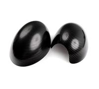 Compatible With Mini One Cooper S Hatchback Convertible R50 R52 R53 Car Rear View Mirror Covers Decoration Auto Accessories(Carbon Fiber Pattrn,R50)