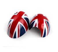 Compatible With Mini One Cooper S Hatchback Convertible R50 R52 R53 Car Rear View Mirror Covers Decoration Auto Accessories(Union Jack,R53)