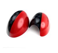 Compatible With Mini One Cooper S Hatchback Convertible R50 R52 R53 Car Rear View Mirror Covers Decoration Auto Accessories(JCW,R50)