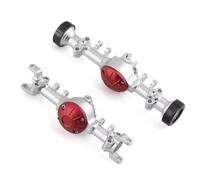 Compatible With MINI-Z For Axial For SCX10 For RGT 86100 1/10 RC Crawler RC Truck Upgrade Parts Front Rear Portal Axle Housing Accessories RC Front Rear Axle
