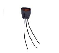 Compatible With Mitsubishi For Eclipse 2000-2005 Ignition Coil Plug Female 3 Wire Connector Pigtail Harness Waterproof Female Pigtail Ignition Connector
