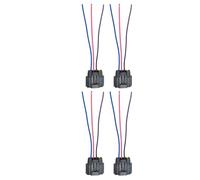 Compatible With Mitsubishi For Evolution 10 For EVO 2007-2016 4x Ignition Coils Wire Harness Plug 1831A042 1832A042 H6T11471 UF599 Pre Wired Coil Pack Plug