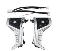 Compatible With Mitsubishi For Pajero Sport 2015-2022 Car Steering Wheel Multimedia Audio Switch Cruise Remote Control Button Accessories Car Parts